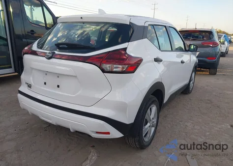 2023 Nissan Kicks S Xtronic Cvt z USA, uszkodzony, nr VIN 3N1CP5BVXPL572501